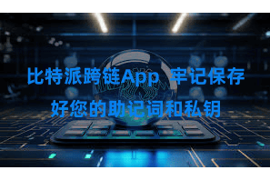 比特派跨链App  牢记保存好您的助记词和私钥