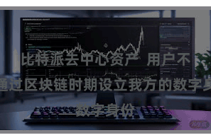 比特派去中心资产  用户不错通过区块链时期设立我方的数字身份